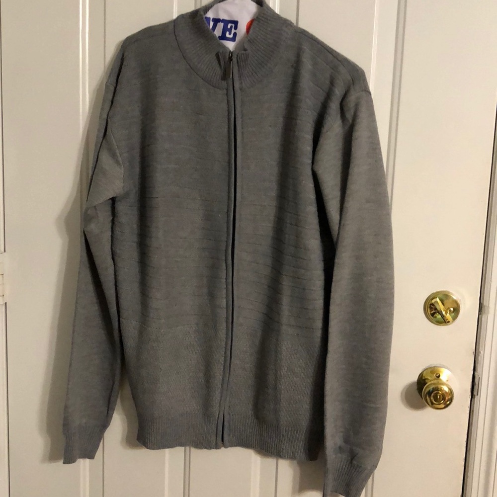 BNWT ENZO CAVALLERI GREY ZIP UP ✔️🖤💁🏼‍♂️🖤